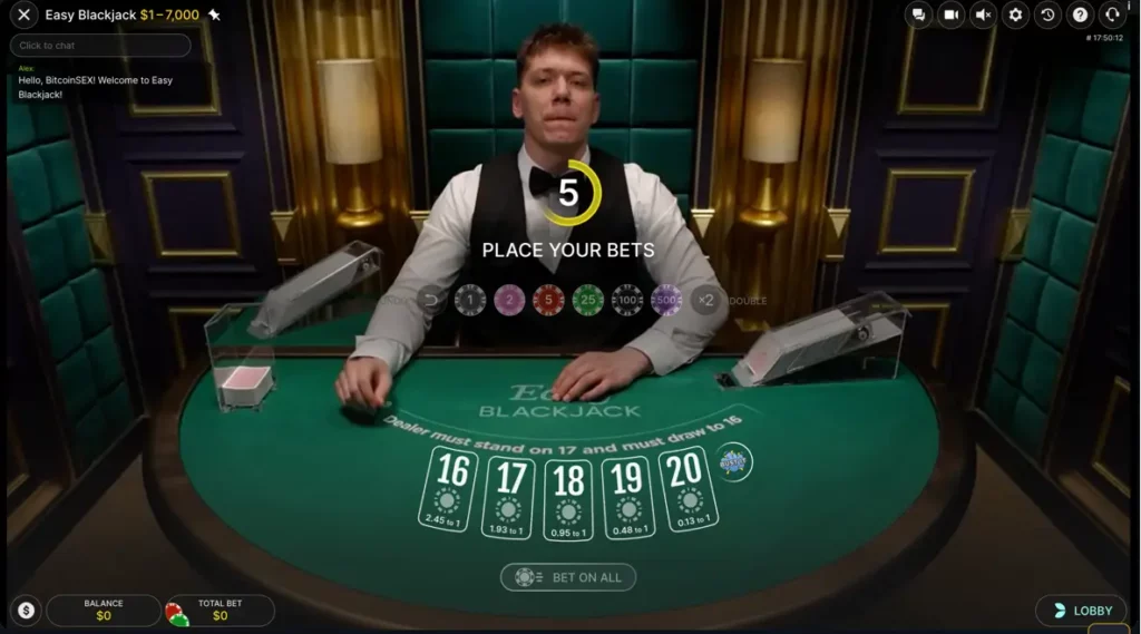 Easy Blackjack