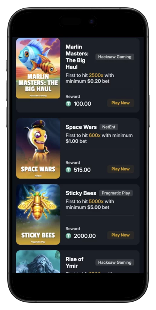 Bitfortune Challenges